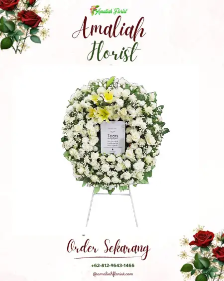 Krans Bunga Duka Palenggaan